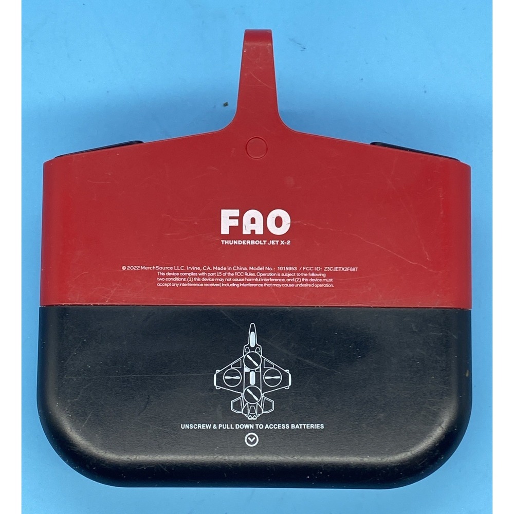 FAO Schwarz Thunderbolt Jet X2‎ Drone Replacement Remote Control Only